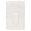 Custom Premium Frosted Rigid Plastic Vertical Badge Holder, 2.125" W X 3.375" H, Price/piece