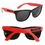 Neon Red Retro Custom Sunglasses, Price/piece
