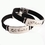 Custom Silicone Stainless Steel Bracelet, 8" L, Price/piece