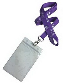 Custom 5/8" (15Mm) Polyester Lanyards With Badge Holder