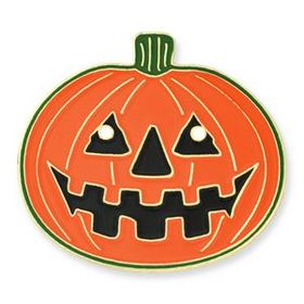 Blank Holiday- 1" Halloween Pumpkin Pin