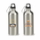 Custom Cutom Logo Water Bottle, 20 oz. Stainless Steel Sports Bottle, Travel Bottle, Coffee Bottle, 8.5" H x 1.375" Diameter x 2.875" Diameter, Price/piece