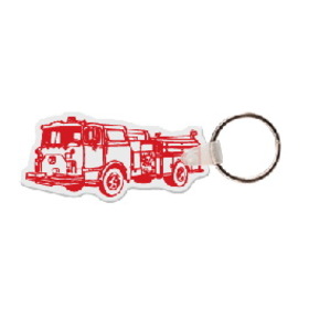 Custom Fire Truck 1 Key Tag