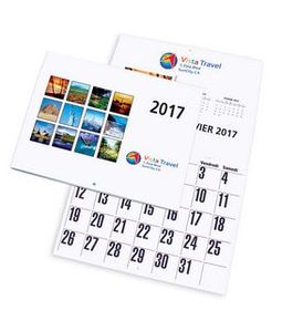 Wall Calendar w/ Stock Images (11"x8 1/2")