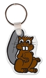 Custom Beaver 2 Animal Key Tag