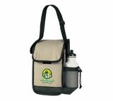 Banaka Custom Insulated Lunch Bag W/ Bottle Holder, 600 D Polyester Pvc Backing