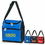 Cooler Bag, 6 Can Dual Compartment Insulated Bag, Custom Logo Cooler, Personalised Cooler, 9" L x 10.5" W x 6.5" H, Price/piece