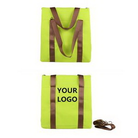 Custom 600D Insulation Lunch Bag, 9 7/16" L x 5 1/2" W x 10 5/8" H
