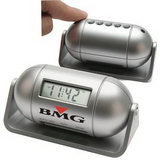 Custom Pill Shaped Alarm Clock, 2 1/4