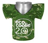 Custom Eco DigiColor Camo Shirt Coolie Bottle Cover (4 Color Process)