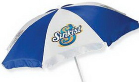 Custom Beach Umbrella w/Shoulder Strap Carrying Case