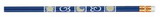 Custom Abert Special Round Royal Blue Pencil w/#2 Lead