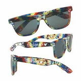 Custom Tie-Dye Sunglasses, 5 3/4