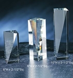 Custom Pillar Awards optical crystal award trophy., 6