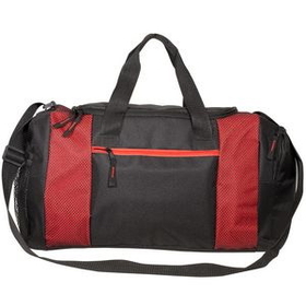 Custom Textured Duffle Bag, 20" W x 11.5" H x 9" D
