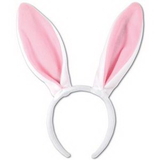 Custom Soft Touch Bunny Ears Headband