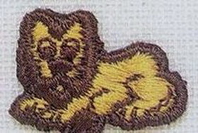 Custom Animal Embroidered Applique - Lion