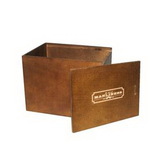 Custom Wood Sliding Lid Box, 8.25