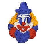 Custom Potpourri Embroidered Applique - Clown