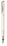 Custom Flamboyant Fountain Pen-Pearl White, 5.5" L x .50" Diameter, Price/piece