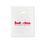 Custom White Super Gloss Die Cut Handle Plastic Bag (12"x15"), Price/piece
