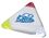 Custom Two Color Triangle Shape Highlighter W/ Erasing Ink, Price/piece
