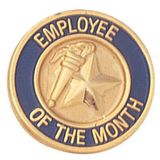 Blank Service Award Lapel Pins (Employee of the Month), 3/4