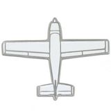 Blank Airplane Lapel Pin, 1