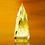 Custom Awards-optical crystal award/trophy 9 inch high, 3 1/4" W x 9" H x 3 1/4" D, Price/piece