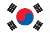 Custom Nylon South Korea Indoor/ Outdoor Flag (4'x6')