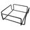 Blank Empty Shrink Wrapped Square Wire Coaster Holder, 4" L, Price/piece