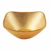 Custom Atlas Square Gold Glass Bowl (10