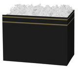Blank Classic Black Small Basket Box, 6.75