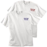 Custom Screen Printed White T-Shirt