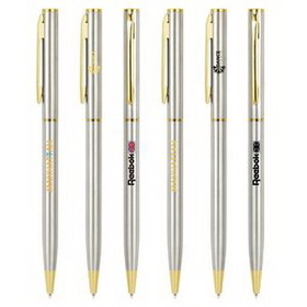 Custom Original Metal Series Ballpoint Pen, 5.08" L x 0.28" W