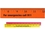 Custom Fluorescent 12" Wood Ruler w/ English Or Metric Scale, Price/piece