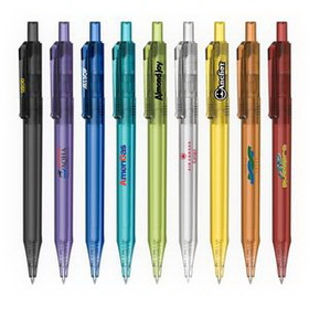 Custom Colorful Series Plastic Ballpoint Pen, 5.57" L x 0.43" W