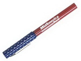 Custom Cap Off Flag Pen w/ Star Design