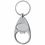 Custom Silver Key Chain W/ Bottle Opener, Price/piece