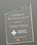 Custom Economy Jade Glass Slant Top Rectangle Plaque (5"x7"), Price/piece