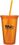 Custom 16 Oz. Tangerine Spirit Tumbler Cup, Price/piece