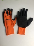 Custom Latex Foaming Coated Work Gloves (Pair), 10" L x 5.5" W