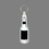 Key Ring & Punch Tag - Beer Bottle, Price/piece