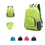 Custom Foldable Travel Backpack, 16 9/16" L x 12 1/16" W x 6 5/16" H, Price/piece
