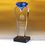 Custom Awards-optical crystal award/trophy 9 inch high, 3 1/4" W x 9" H x 2 3/4" D, Price/piece