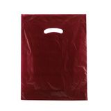 Custom Color Super Gloss Die Cut Handle Plastic Bag (12