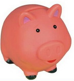 Custom Rubber Cutie Piggy Bank