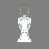 Custom Key Ring & Punch Tag - Tall Trophy Cup