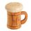 Custom 3D Wooden Beer Mug Puzzle (Screen printed), 3 1/4" Diameter x 5 1/8" W x 5 1/4" W, Price/piece
