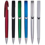 Custom Budget Plastic Ballpoint Pen Click Action - Screen Imprinted, 5 3/4